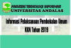 Informasi Pelaksanaan Pembekalan Umum KKN Tahun 2019